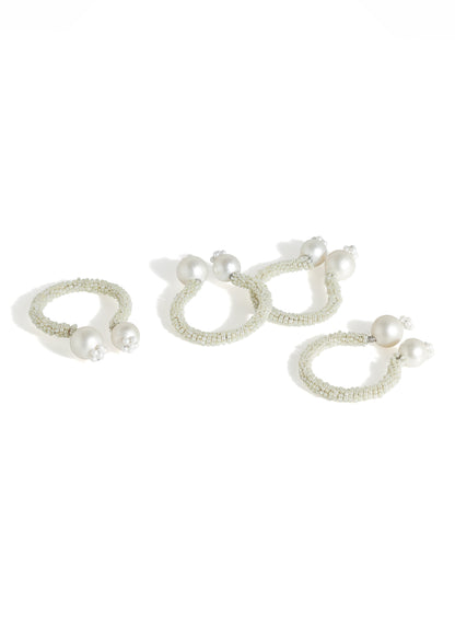 Pearl Opulence Napkin Rings