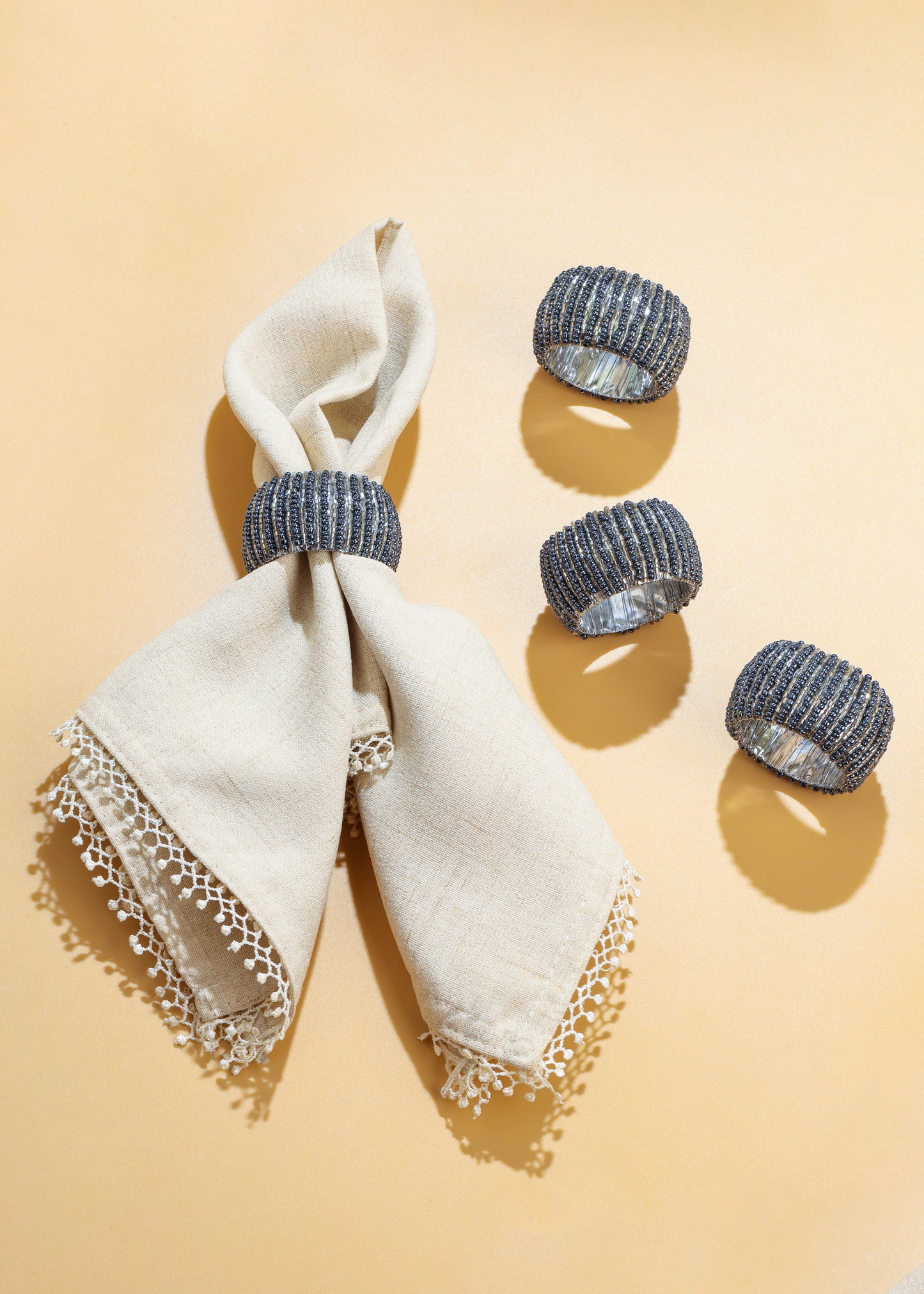 Radiant Rounds Napkin Rings