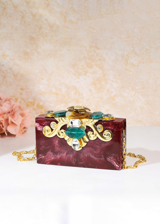 Tiramisu Regal Resin Minaudiere