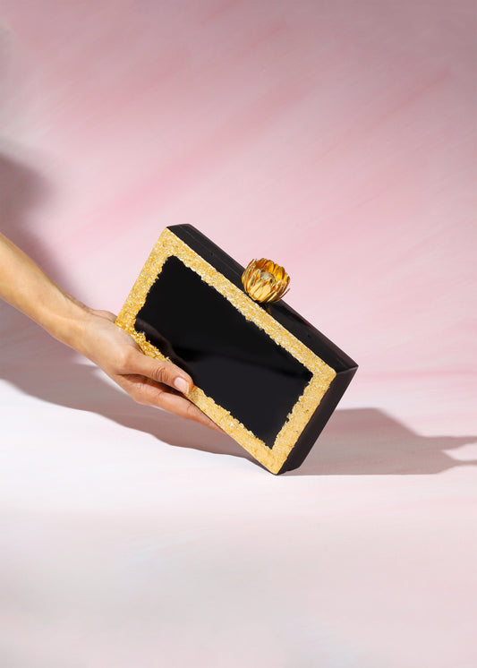 Tiramisu Golden Glam Minaudiere