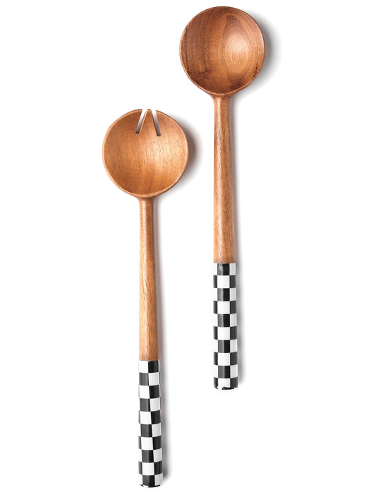 Meena Wooden Salad Set