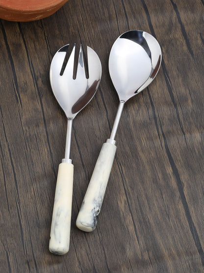 Resin & Metal Salad Set