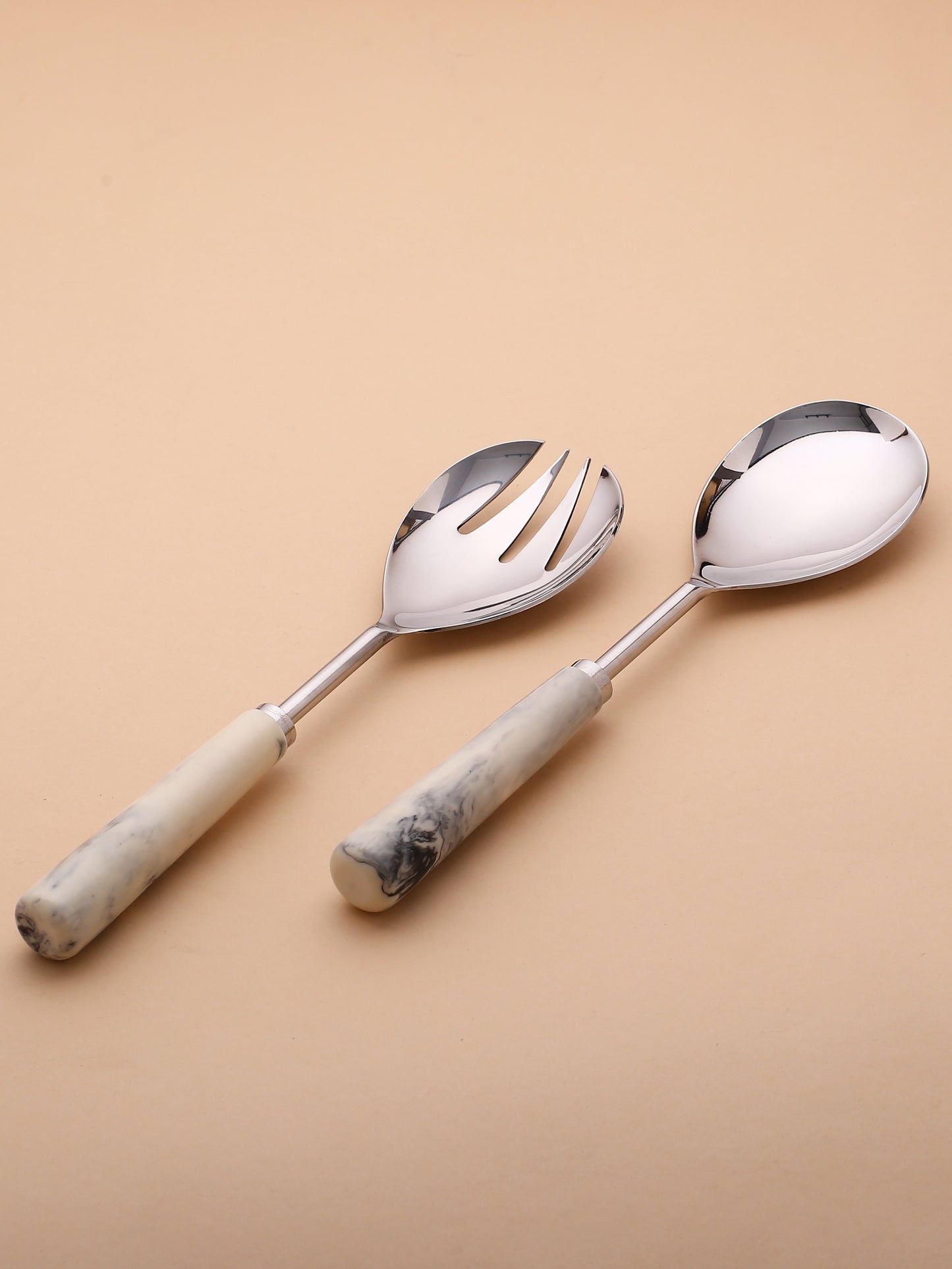 Resin & Metal Salad Set