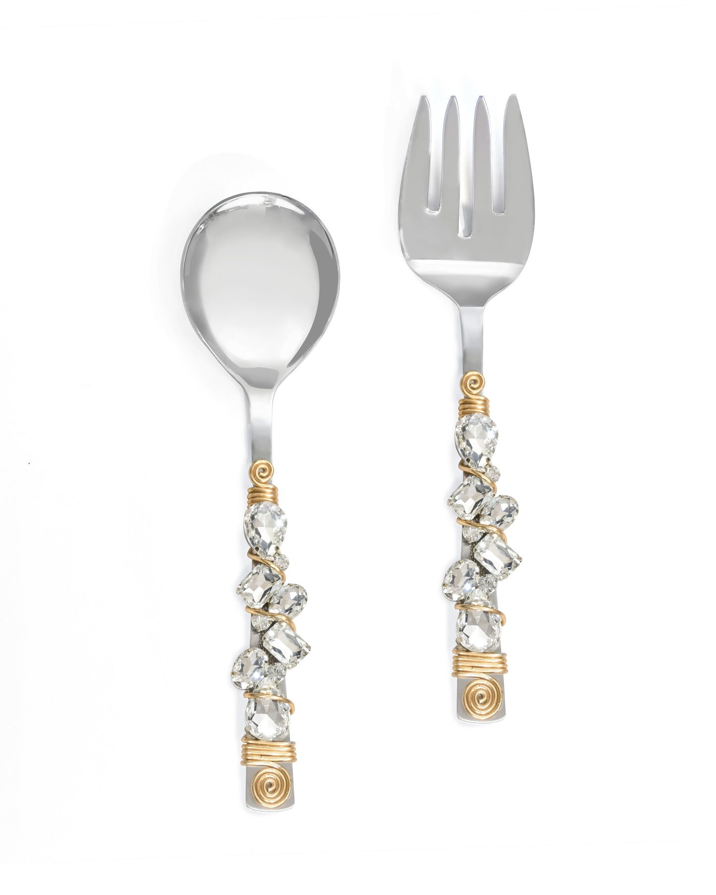 Snow Melt Salad Server Set