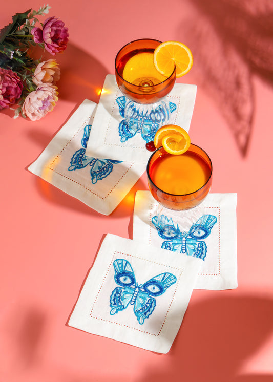 Mystic Butterfly Cocktail Napkins