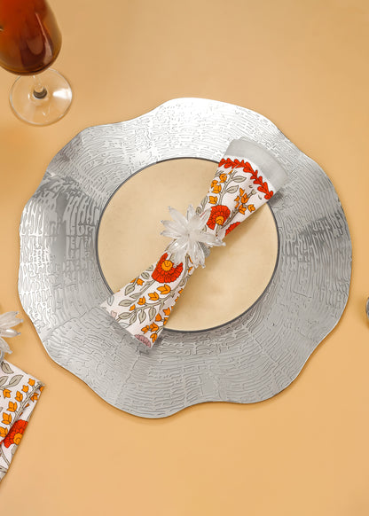Modern Metallics Metallic Charger Plate