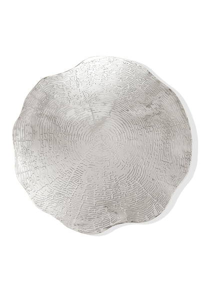 Modern Metallics Metallic Charger Plate