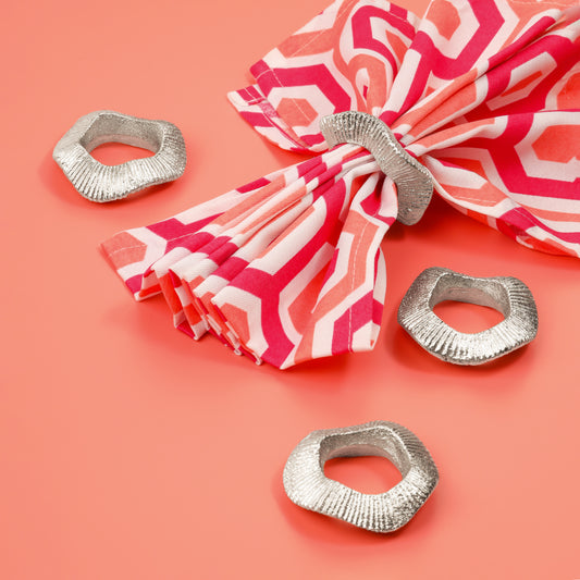 Gleaming Silver Napkin Rings