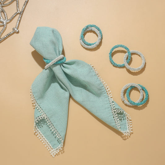 Sky Whirl Circlet Napkin Rings