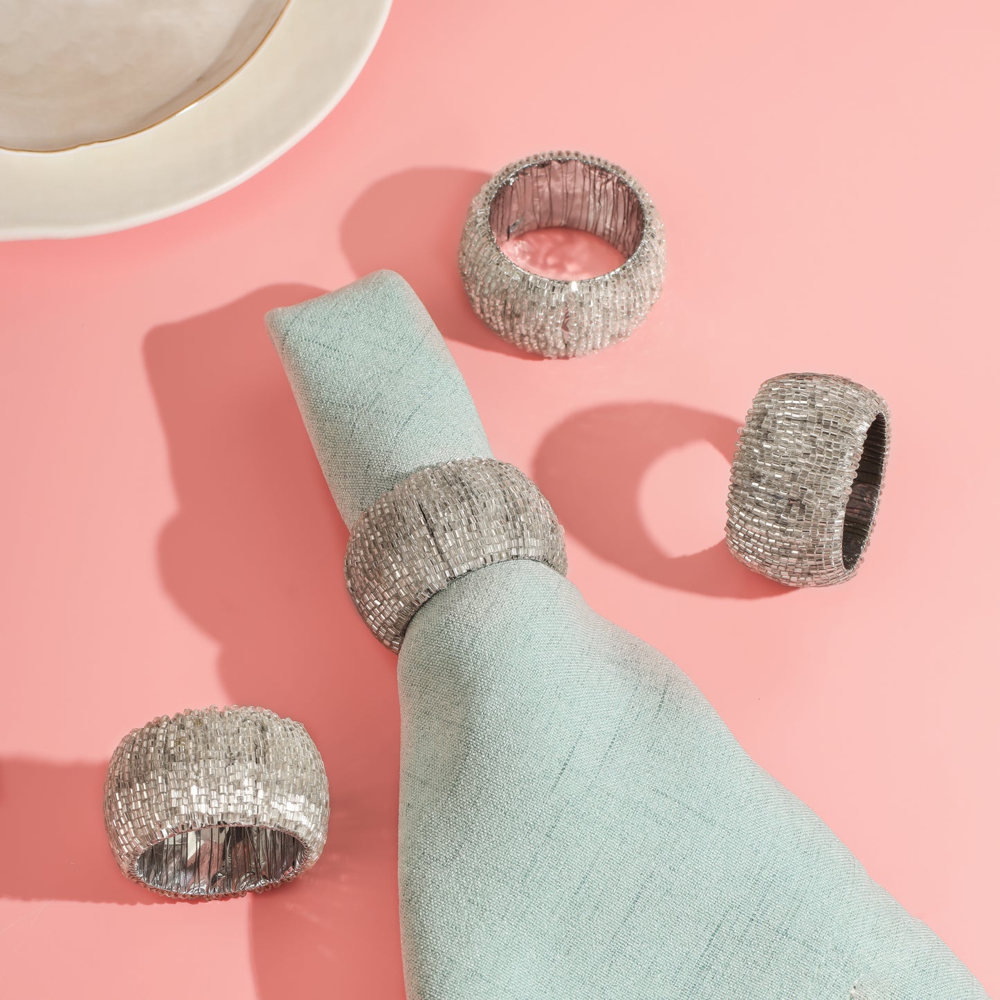 Radiant Rounds Napkin Rings