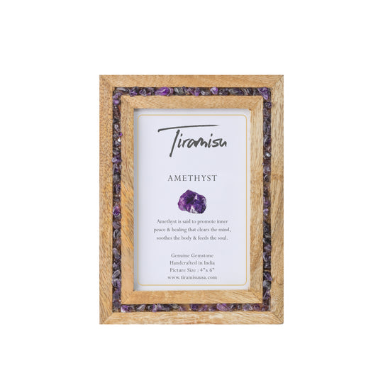 Purple Majesty Amethyst Picture Frame