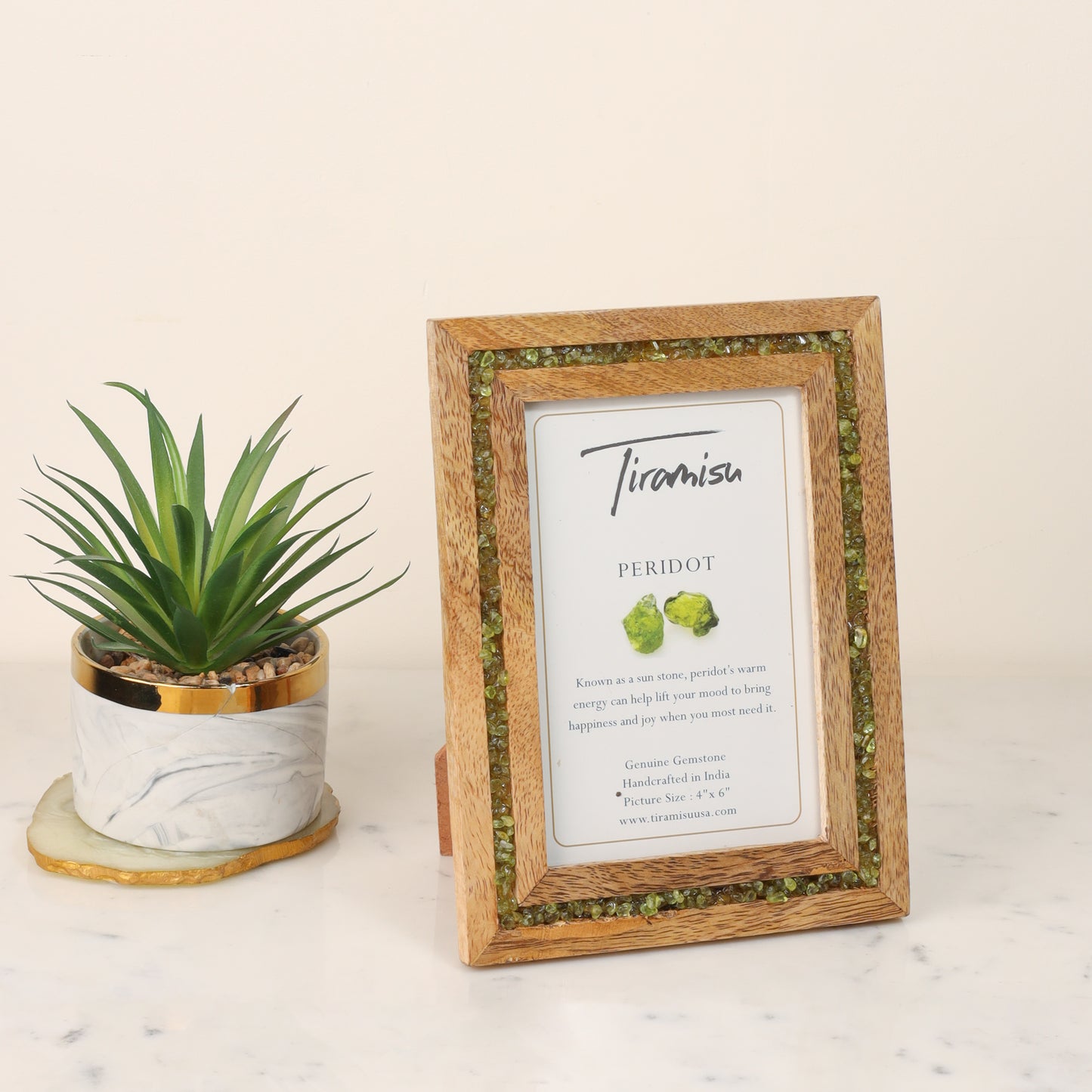Limelight Peridot Picture Frame