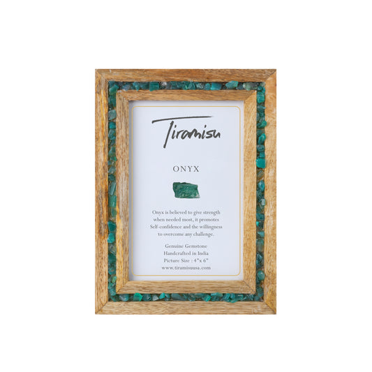 Sea of Green Green Onyx Picture Frame