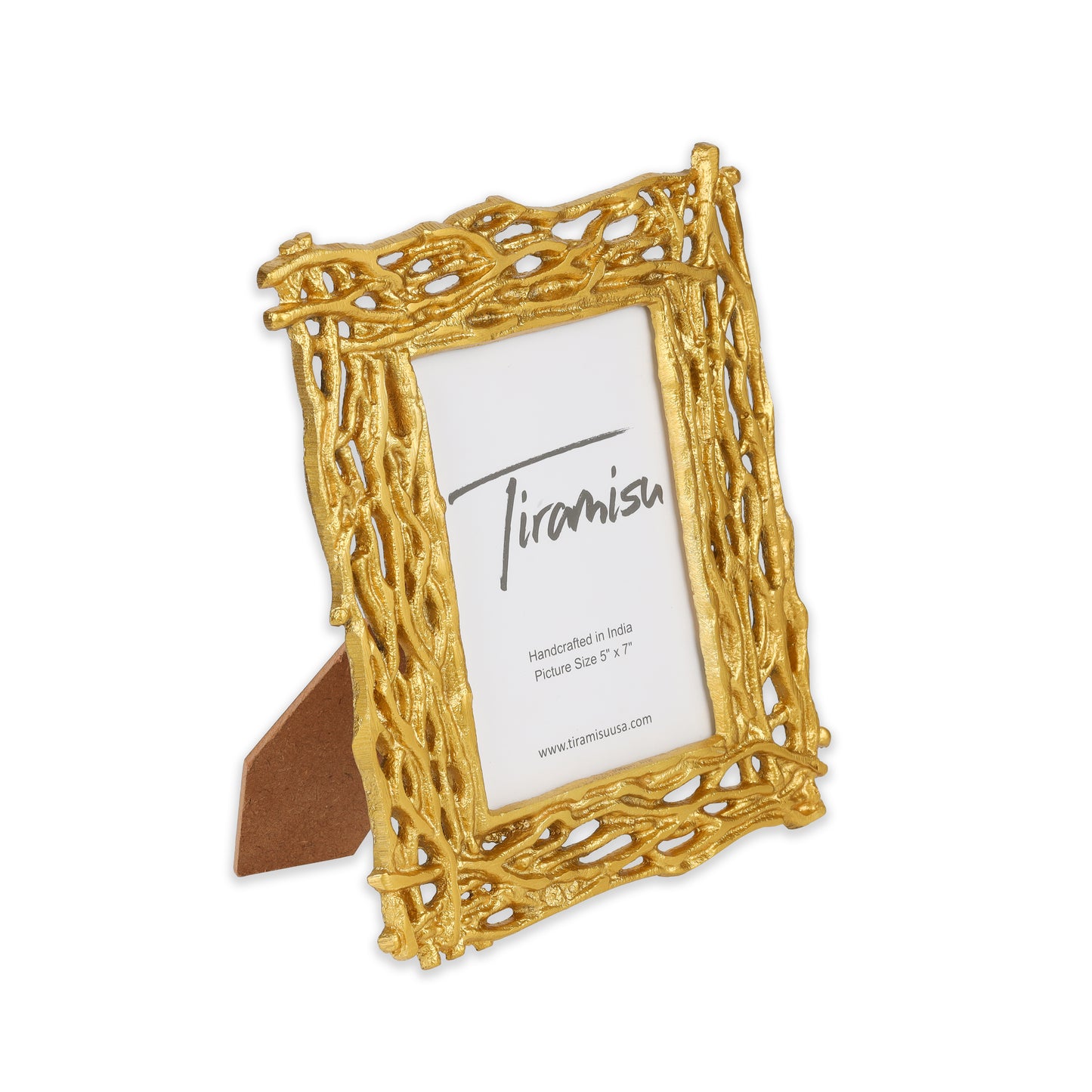 Golden Gleam Metal Picture Frame