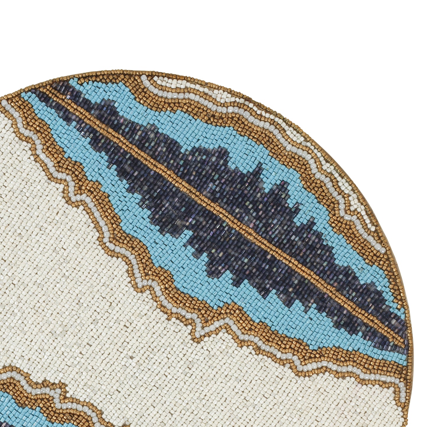 Blue Lagon Beaded Placemat