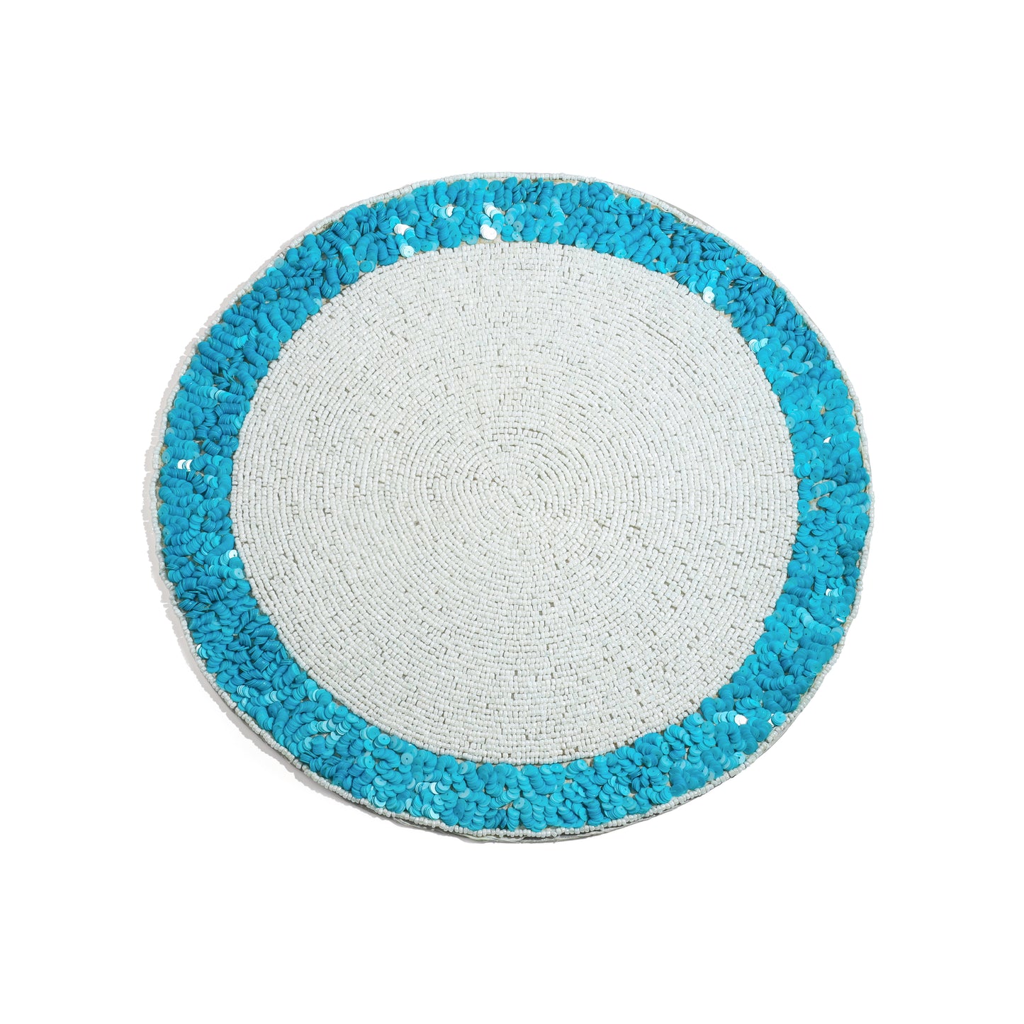 Azure Halo Beaded Placemat